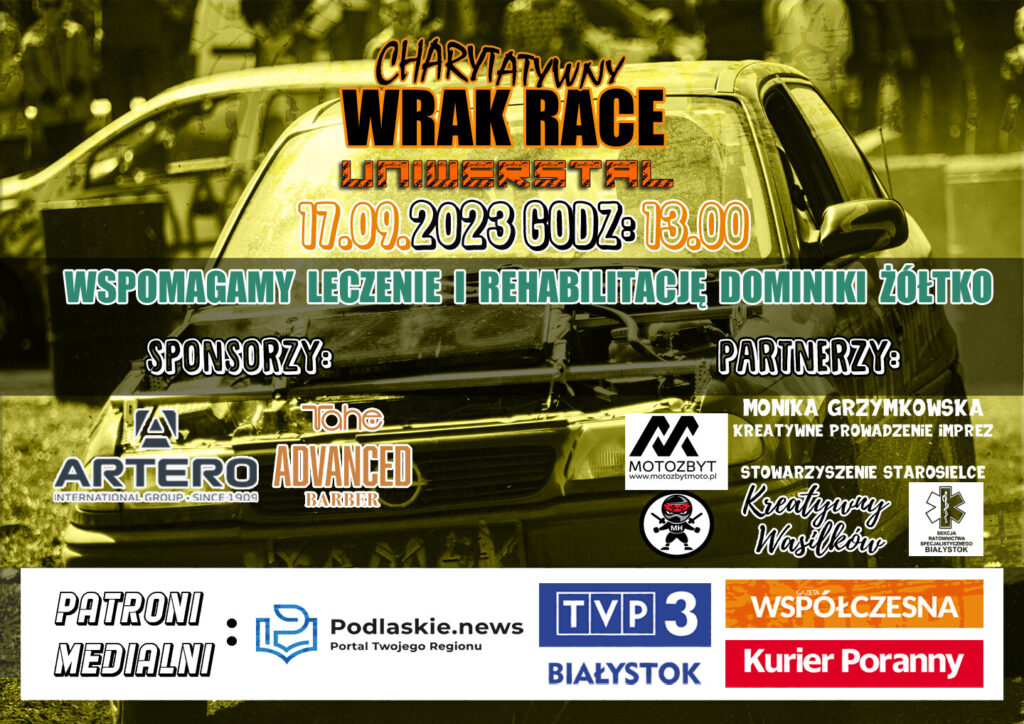 Charytatywny WrakRace w Białymstoku