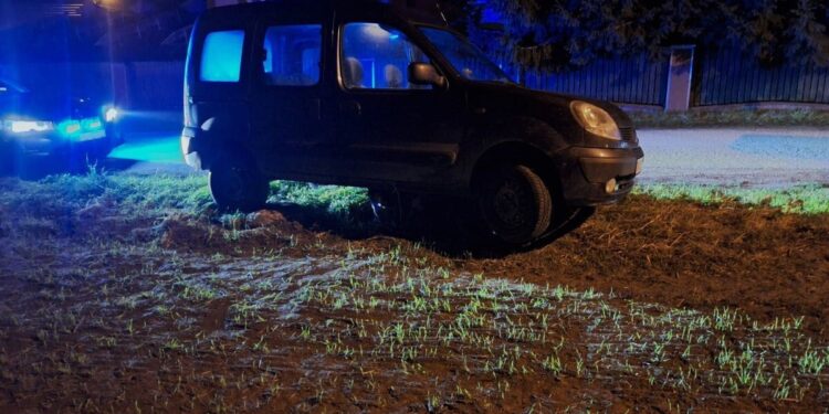 KIEROWCA RENAULT BYŁ TAK PIJANY, ŻE...