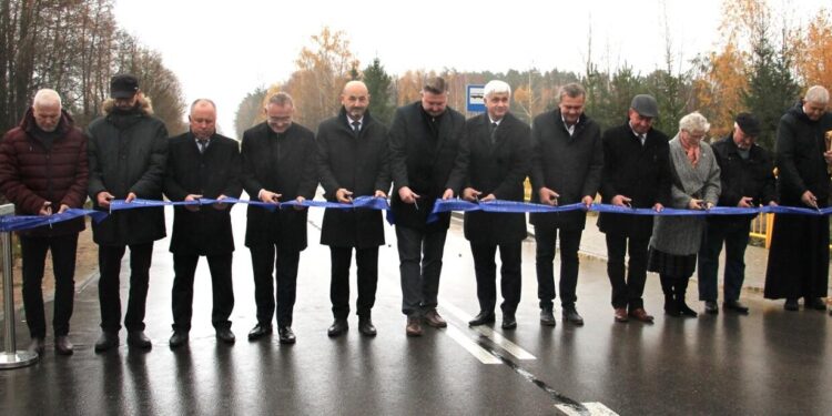 5 km odcinek szosy Kruszewskiej po przebudowie