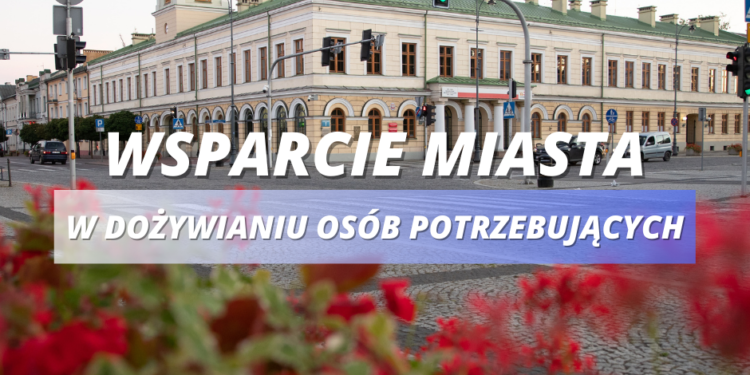 Miasto Suwałki wspiera w dożywianiu