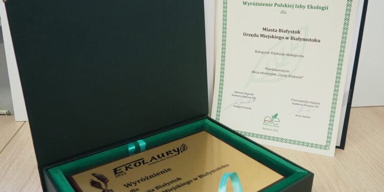 Kolejny Ekolaur dla Białegostoku