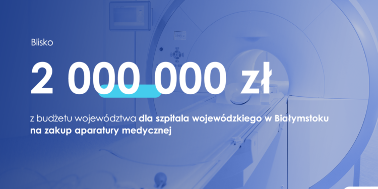 Śniadecja z dotacjami na zakup aparatury medycznej