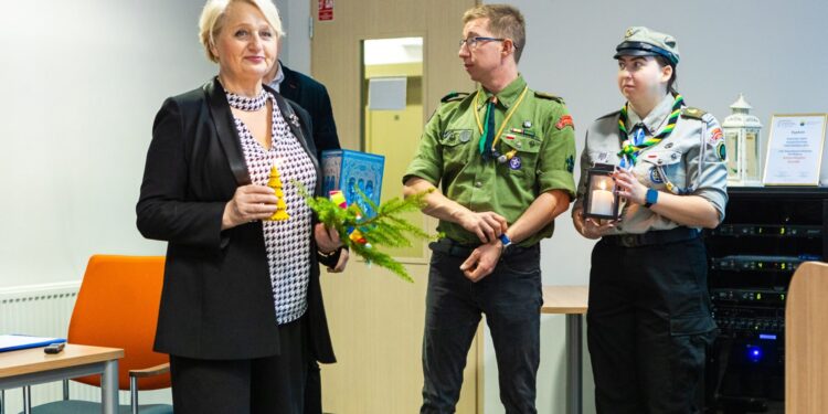 Betlejemskie Światełko Pokoju w powiecie suwalskim