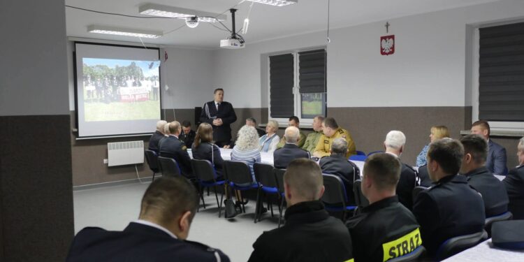 Spotkanie ze strażakami ochotnikami z Zubrzycy Wielkiej