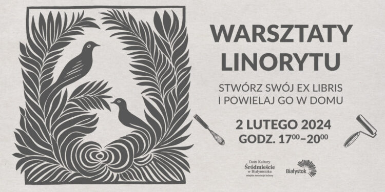 Zapraszamy na warsztaty linorytu - ex libris!