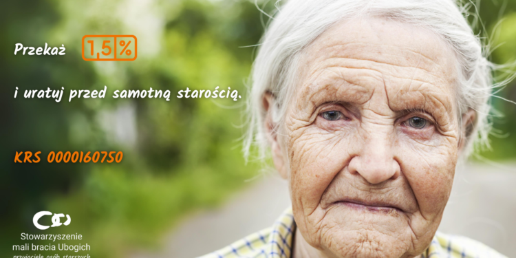 Weź PIT w swoje ręce – przekaż procent podatku i uratuj przed samotną starością