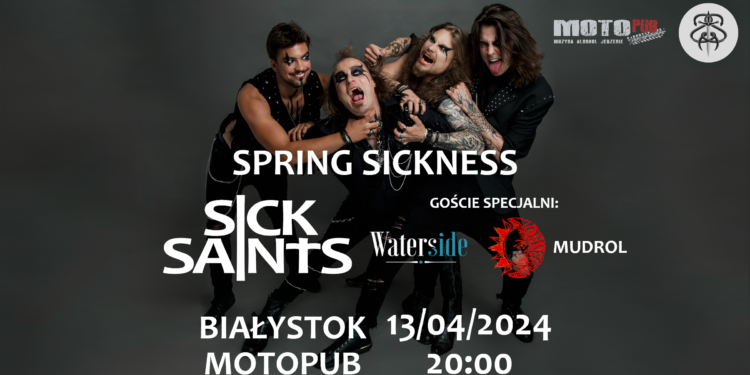 Brutalglam w Białymstoku! SICK SAINTS, Waterside, Mudrol