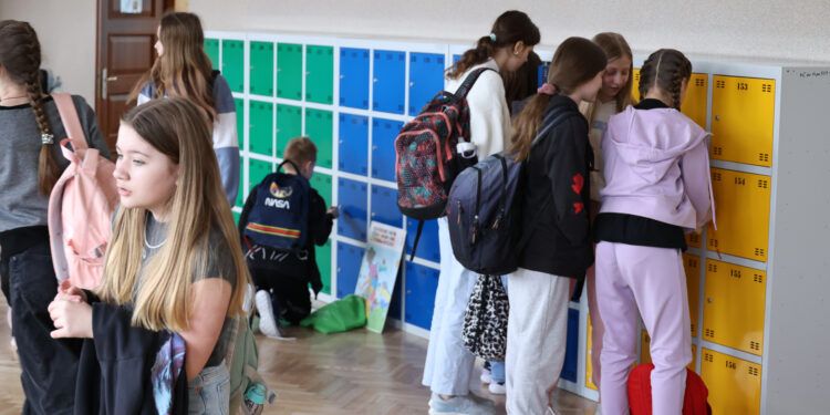 Szafki dla uczniów białostockich szkół