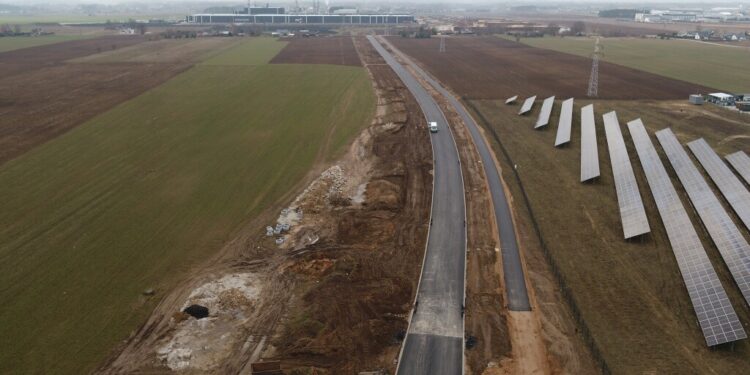 Przebudowa dróg „przemysłowych” zgodnie z planem