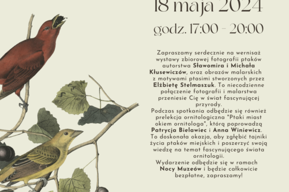 Noc Muzeów w KLANZIE - "Pióra, natura i kultura"