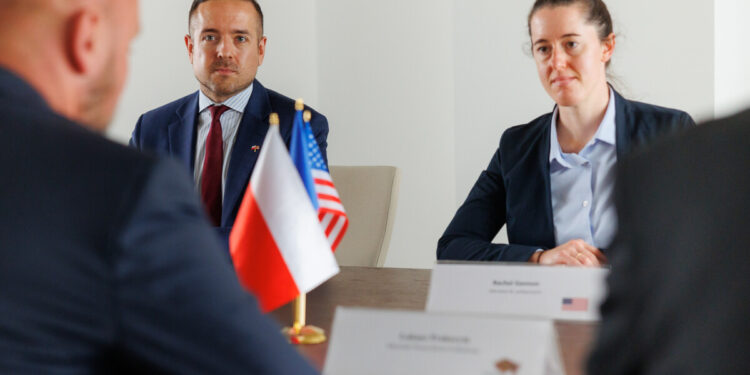 Sekretarz Ambasady USA z wizytą w urzędzie marszałkowskim