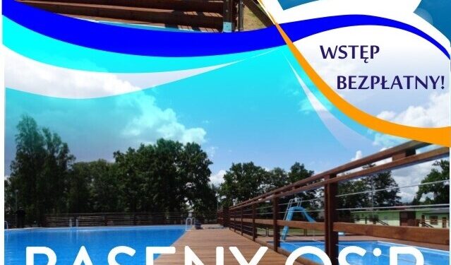 OSiR w Hajnówce zaprasza wszystkich na baseny rekreacyjne