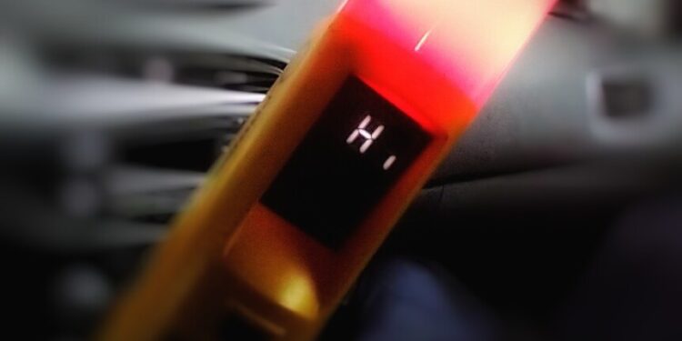 Jechał na czołówkę był pijany