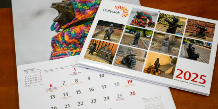 Kalendarz miejski na 2025 rok