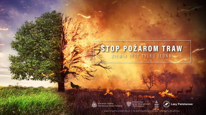 „Stop Pożarom Traw” – inauguracja kampanii