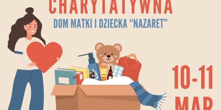 Zbiórka charytatywna na rzecz Domu Matki i Dziecka "Nazaret"