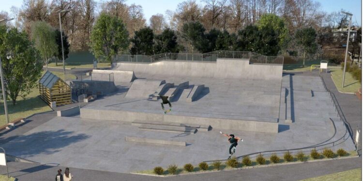 Tak będzie wyglądał skatepark nad Zalewem Arkadia