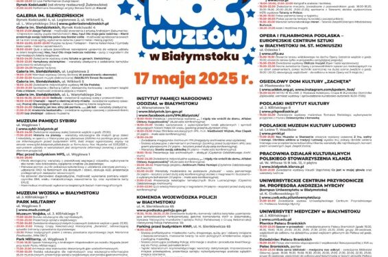 Noc Muzeów 2025 w Białymstoku