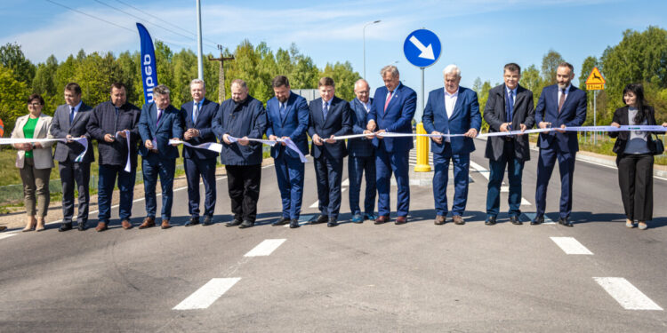 Nowa droga na odcinku Bielsk Podlaski – Hajnówka