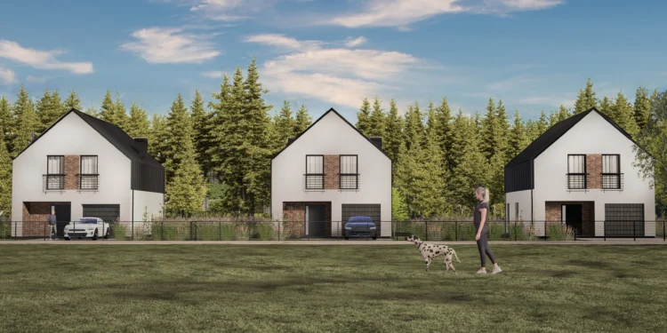 Nowoczesne Domy w Polnym Zaciszu - Studzianki