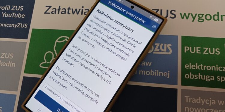 Każdy może poznać wysokość przyszłej emerytury