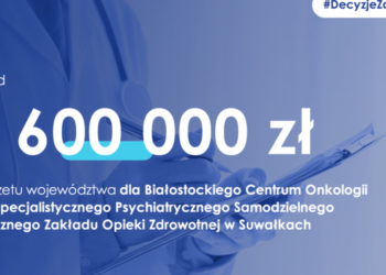 Ponad 5,6 mln zł na inwestycje zdrowotne w Białymstoku i Smolnikach