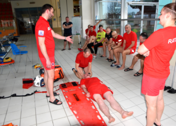 Kolejne szkolenia ratowników wodnych w Aquaparku