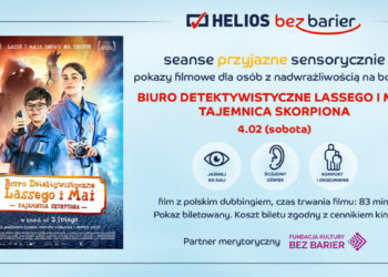 Sieć kin Helios zaprasza na lutowy seansw ramach cyklu Helios bez Barier