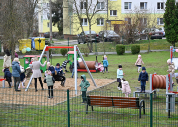 W placówce przedszkola powstał nowy plac zabaw