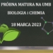 Próbna matura 2023 na Uniwersytecie Medycznym w Białymstoku