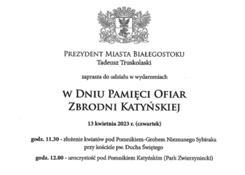 Pamięć o Katyniu i Sybirze