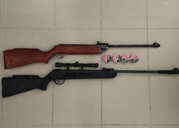 RZUCAŁ KAMIENIAMI I STRZELAŁ Z WIATRÓWKI, ZOSTAŁ ZATRZYMANY