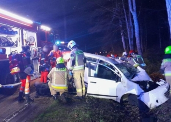 Uciekał przed kontrolą. Pięć osób trafiło do szpitala