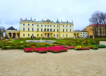 Wiosna w Ogrodzie Branickich