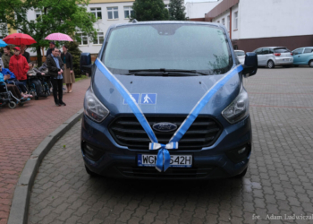 Nowe auto w DPS przy Baranowickiej