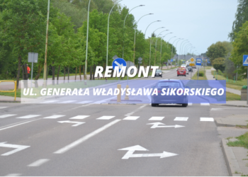 Remont ulicy Sikorskiego w Suwałkach
