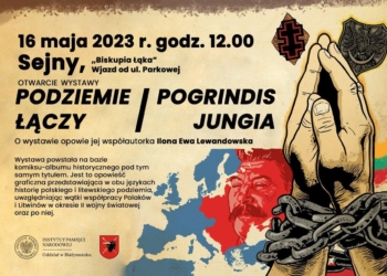Podziemie łączy / Pogrindis jungia – zaproszenie na otwarcie wystawy