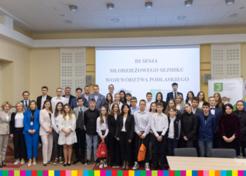 Trzecie posiedzenie Młodzieżowego Sejmiku Województwa Podlaskiego