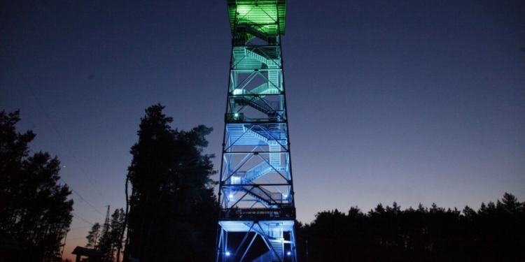 2023 Otwarcie wieży Widokowej w Uhowie