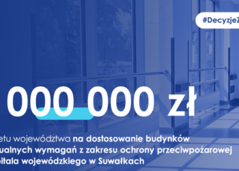 Blisko 2 mln zł dla szpitala wojewódzkiego w Suwałkach