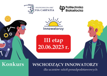 III etap konkursu” Wschodzący Innowatorzy” Politechnicznej Sieci VIA CARPATIA