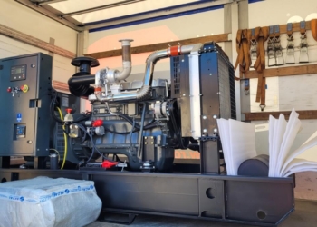 Przekazanie agregatu prądotwórczego do Szpitala w Równem (UA)