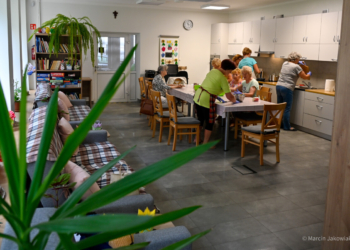 Klub seniora przy ulicy Białej w Białymstoku z dofinansowaniem z programu Senior+