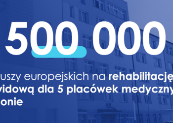 2,5 mln więcej z funduszy europejskich na rehabilitację pocovidową