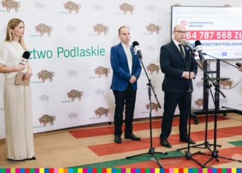Niemal 65 mln zł dla Podlaskiego na wsparcie cyberbezpieczeństwa