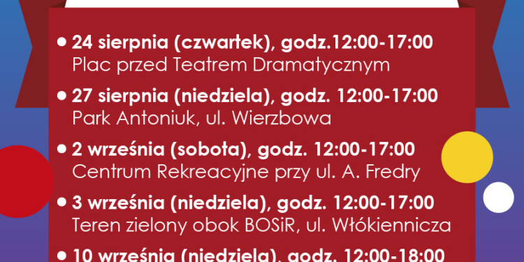 W sierpniu i wrześniu w Białymstoku odbędzie się 6 miejskich festynów
