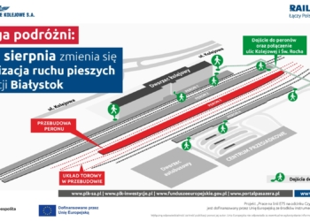 Zmiany dla pieszych przy dworcach w Białymstoku