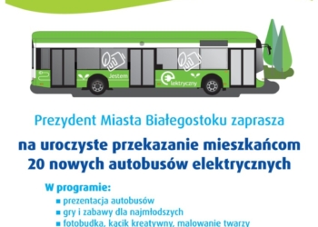Piknik z prezentacją elektrycznych autobusów