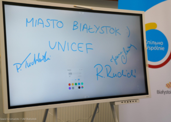 Sprzęt w placówkach dzięki wsparciu UNICEF-u