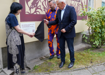 Odsłonięcie muralu „Nadzieja”